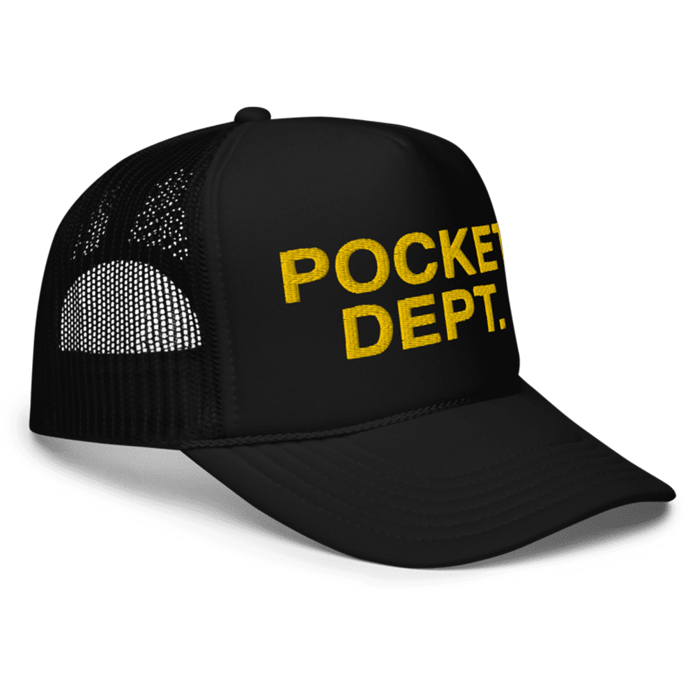 BSTH Pocket Dept. Trucker - Black/Yellow