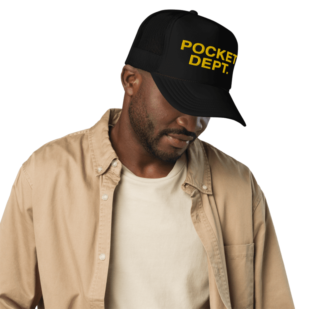 BSTH Pocket Dept. Trucker - Black/Yellow